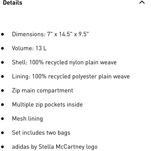 Adidas X Stella McCartney Travel Bag - Picture 4 of 4